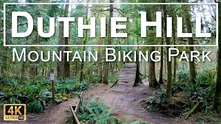 Duthie Hill Mountain Biking Park in Sammamish Washington in 4K UHD