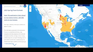 NOAA/NWS Spring Flood Outlook 2023