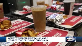 Wendy's surge pricing will change cost of food depending on demand