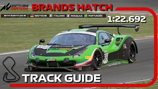 ACC | Brands Hatch | Track Guide + Setup | Tips to be faster
