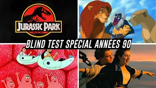 BLIND TEST spécial année 90 (FILM, SÉRIES, DESSINS ANIMÉS)