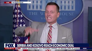 LECTURE TIME: Richard Grenell TAKES DOWN Reporters For Asking OFF TOPIC Questions