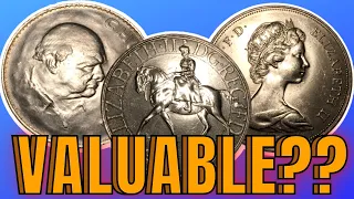 Queen Elizabeth II Crown Coins - What Are They Worth?