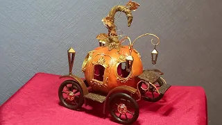 Cinderella's carriage / DIY/  Карета для золушки своими руками