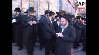 Israel - Orthodox Jews Protest