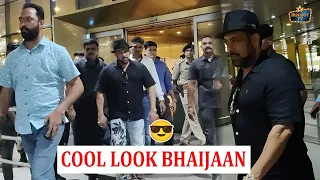 Salman Khan Spotted At The Airport Today