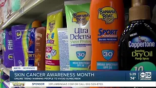 Online "Anti-sunscreen" movement gains steam, but are the concerns valid?