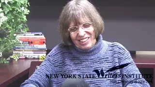 Poet Linda Pastan at the NYS Writers Institute in 2006