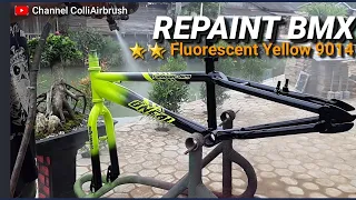 Supaya BMX mu beda dengan yang lain "Repaint BMX"