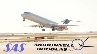 SAS Maddog MD-82 powerful take off