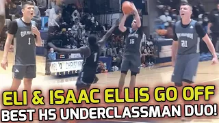 Eli & Isaac Ellis Are The TOUGHEST HS BROTHER DUO!? Freshman Cops 31 POINTS & Player Of The Game! 💯