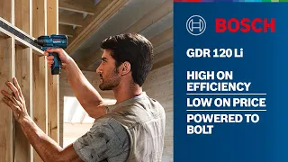 Bosch GDR 120-LI Professional | Cordless Impact Driver / Wrench Power Tool