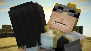 Minecraft Story Mode Season 2 Episode 5 Lukas X Jesse (Romantic & Cute scenes)