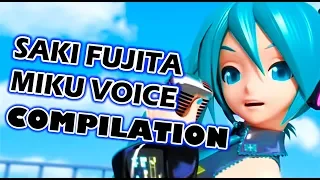 SAKI FUJITA MIKU VOICE COMPILATION