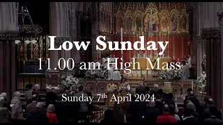 High Mass for Low Sunday