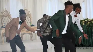 Wedding Dance l Groom Joins Black Excellence On Stage I Zhakata Mugove