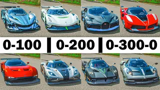 FH4 Acceleration Battle | Jesko, Divo, One:1, Apollo IE, FXXK, Zonda, Vulcan, Huayra, AMR & Ultima!