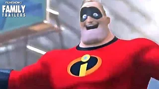 INCREDIBLES 2 | "Opening Fight Scene" Clip - Disney Pixar Animated Movie