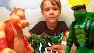 Teenage mutant Ninja turtles TMNT Toys for boys, Videos for kids