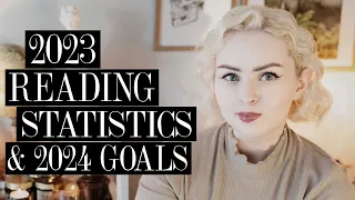 My 2023 Reading Spreadsheet & Stats 🤓 + Reading Goals for 2024 🎉 | The Book Castle | 2024
