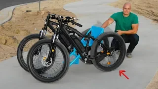 How to Build an Off Road Wheelchair (From 2 Electric Bikes)