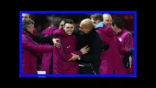 Pep guardiola says man utd have to 'accept the defeat' and claims city's celebrations were not exce