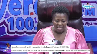 Aware3 mu nsem is live with Maame Afia Nyarko Papabi (WhatsApp 0541959103) || 02-06-2024