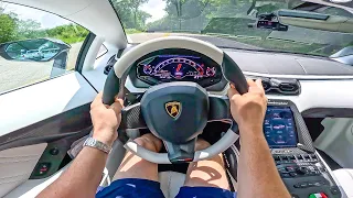 0-60 MPH In 2.5 seconds - What It's Like to Drive a 2022 Lamborghini Countach (POV)