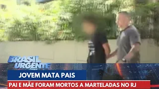 Adolescente mata pai e mãe a marteladas no Rio de Janeiro | Brasil Urgente