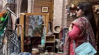 Lahore , Pakistan  Amazing  Shopping  Street   Beautiful  Shops 4k City walking in Lahore Bazar