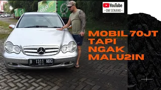 MOBIL 70JUTAAN YANG OK MERCY C180 KOMPRESOR W203 #pilihanmobilmurah #mobilmurahbagus #mercyc200