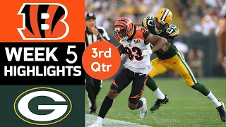 Green Bay Packers vs Cincinnati Bengals Highlights 3rd Quarter | NFL Season 2021 Week 5