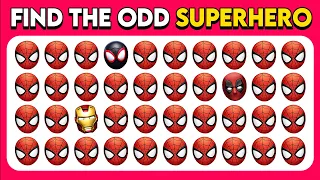 Find the odd Emoji Out - Superheroes Edition | Marvel & DC Quiz | Quiz Zone