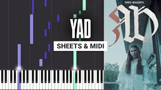 Yad (Яд) - Erika Lundmoen (Эрика Лундмоен) - Piano Tutorial - Sheet Music & MIDI