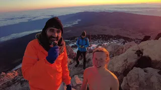 One of the best Hikes in Tenerife - guided Teide night climb for sunrise on the top