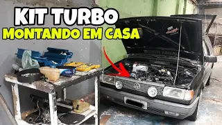 COMO MONTAR KIT TURBO CARBURADO EM CASA - TURBAO RAIZ