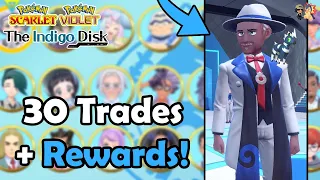 ALL Special Coach Trades + Rewards In The Indigo Disk! | Pokémon Scarlet & Violet