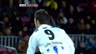 La Liga | Gol de Viguera (0-1) en el FC Barcelona - Deportivo Alavés | 28-11-2012 | J5