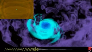 Simulation of the neutron star coalescence GW170817