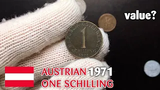 The rare Austrian 1971 One Schilling Coin you should never overlook