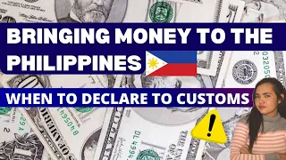 THE SIMPLE RULES IN BRINGING MONEY TO THE PHILIPPINES: HOW MUCH ARE YOU ALLOWED?