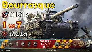 World of Tanks 🎖️ Paris Bourrasque 🎯 11 Kills 6.440 Damage