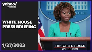 White House Press Secretary Karine Jean-Pierre holds briefing