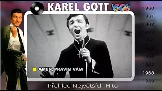 KAREL GOTT ★ Přehled největších hitů 1/5 ★ (60s) | České hudební legendy 3 (Part 1)