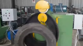 BAOFENG MMC Tyre Cutting Machine Waste Tyre to strip and block  Waste Truck Tire Cutting Line