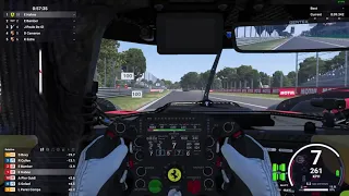 Le Mans Ultimate Ferrari 499P Onboard Monza