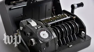 Learn how secret messages are created using an early encryption machine