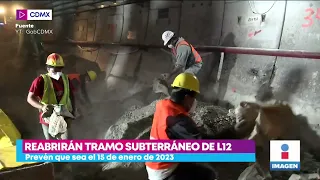 Tramo subterráneo de la Línea 12 del Metro reabrirá el 15 de enero de 2023 | Noticias con Yuriria