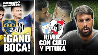 GANÓ BOCA Y EMPATÓ RIVER (2-0 A CENTRAL CÓRDOBA Y 0-0 VS ATLÉTICO TUCUMÁN) // AZZARO REACCIÓN