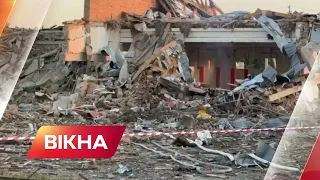 😢Від будівель майже нічого не залишилося! Наслідки ракетного удару по місту Сарни